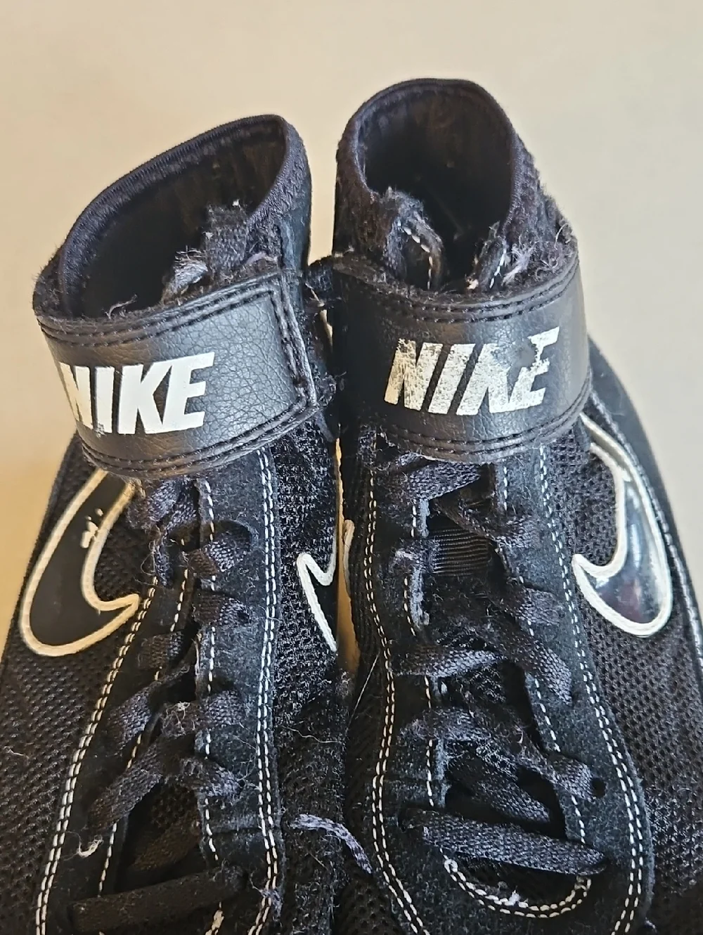 Nike Youth Black Wrestling Shoes